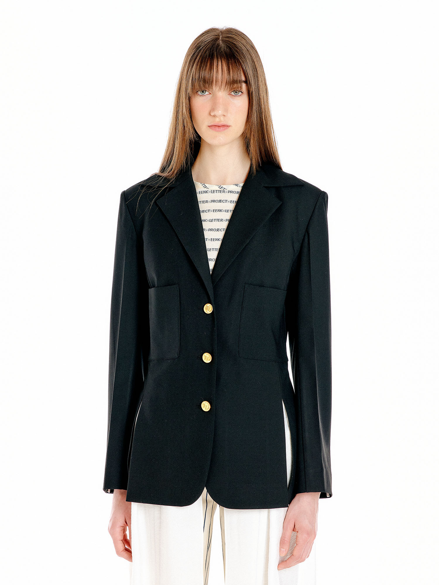 UDELLA Single Breasted Blazer Black EENK