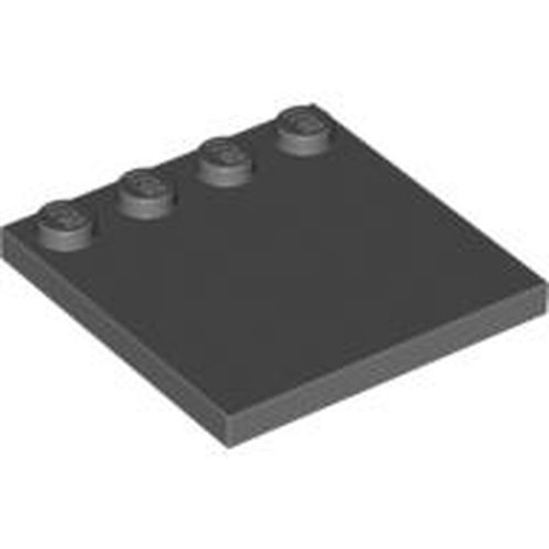 Dark Bluish Gray Tile Modified X With Studs On Edge