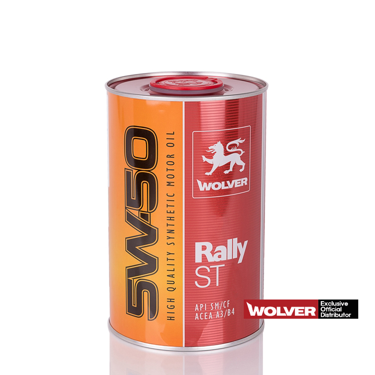 공식 수입원 Wolver Rally ST 5W50 랠리 ST 엔진오일 1리터 12 WOLVER 울버 엔진오일