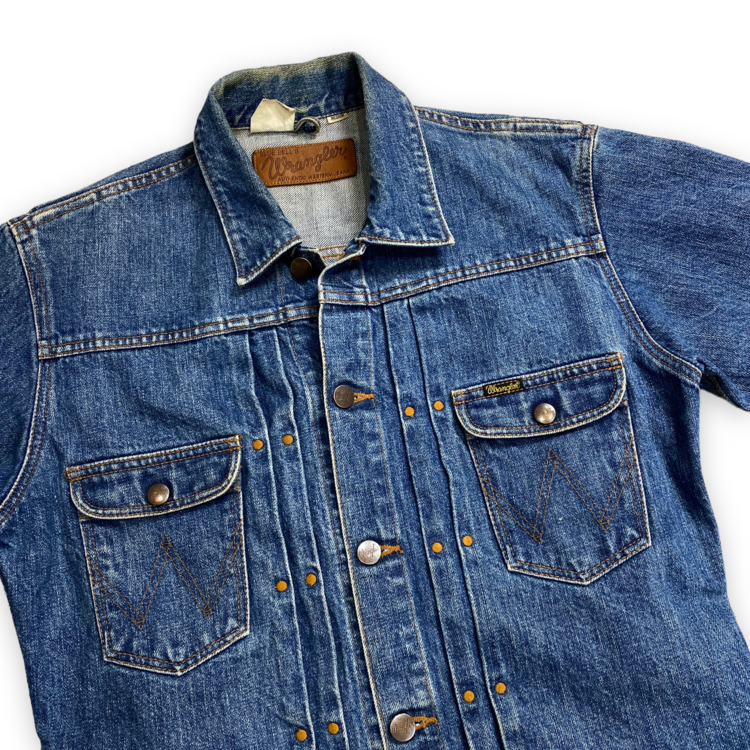 S Wrangler Blue Bell Mj Denim Jacket