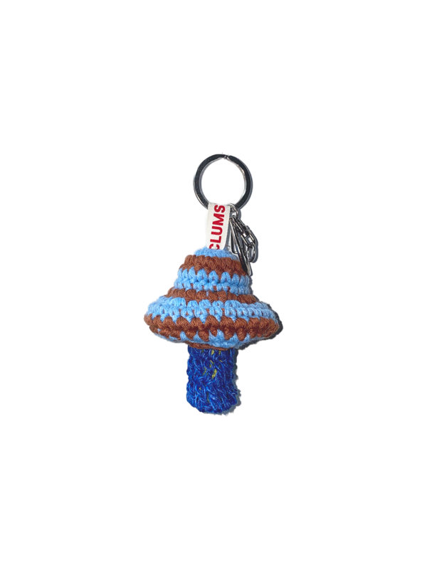 MUSHROOM key ring - Blue tree