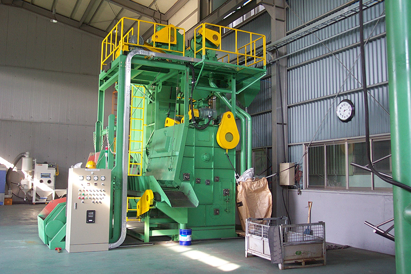 Apron Shot Blasting Machine 신호산기주식회사 쇼트설비 Impeller Shot Blasting