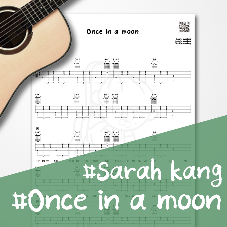 Sarah Kang Once In A Moon Haruguitar