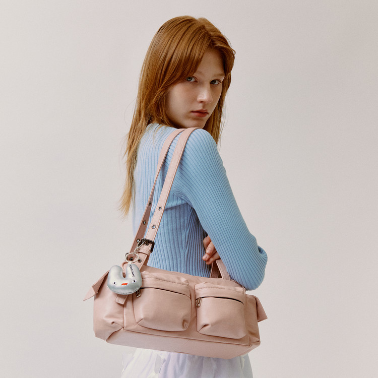 Pocket Utility Bag M Nappa Baby Pink Samo Ondoh Samo Ondoh Global