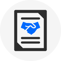 보증 지원 아이콘