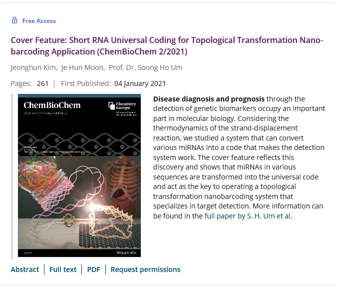 Wiley Chem Bio Chem Publishing News