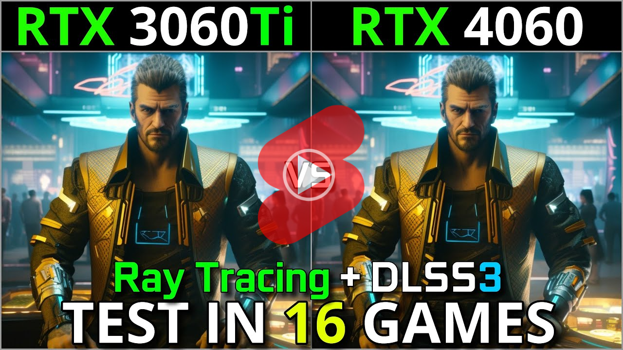 엔비디아 RTX 3060 Ti vs RTX 4060 게임 성능 비교 2 FHD QHD 해상도 PC 주요 부품 성능 확인과 비교