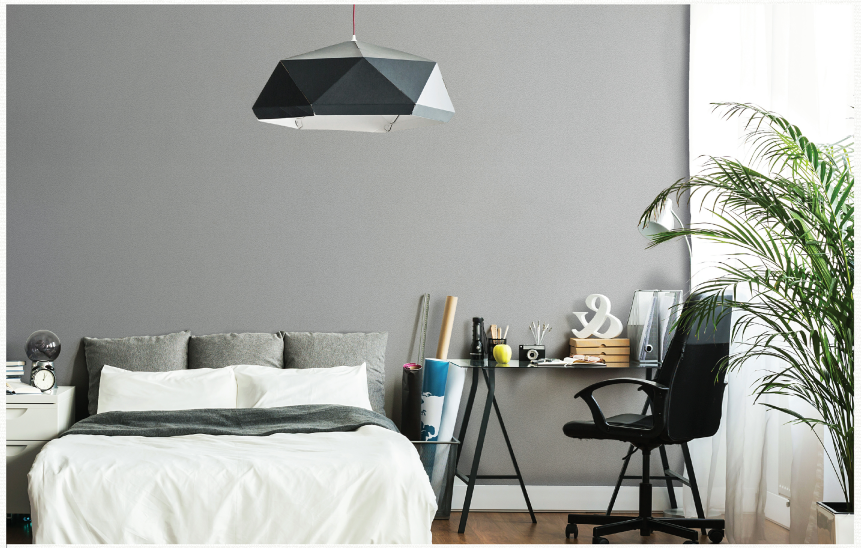 A ROOM DECORATED WITH CALM
