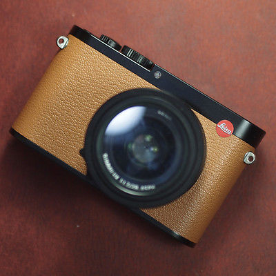 Leica Q / Real leather skin : LEICA CASES & STRAPS by handcraft