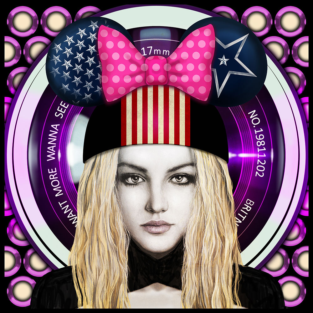 Gimme More 2013 Digital painting 50X50Cm