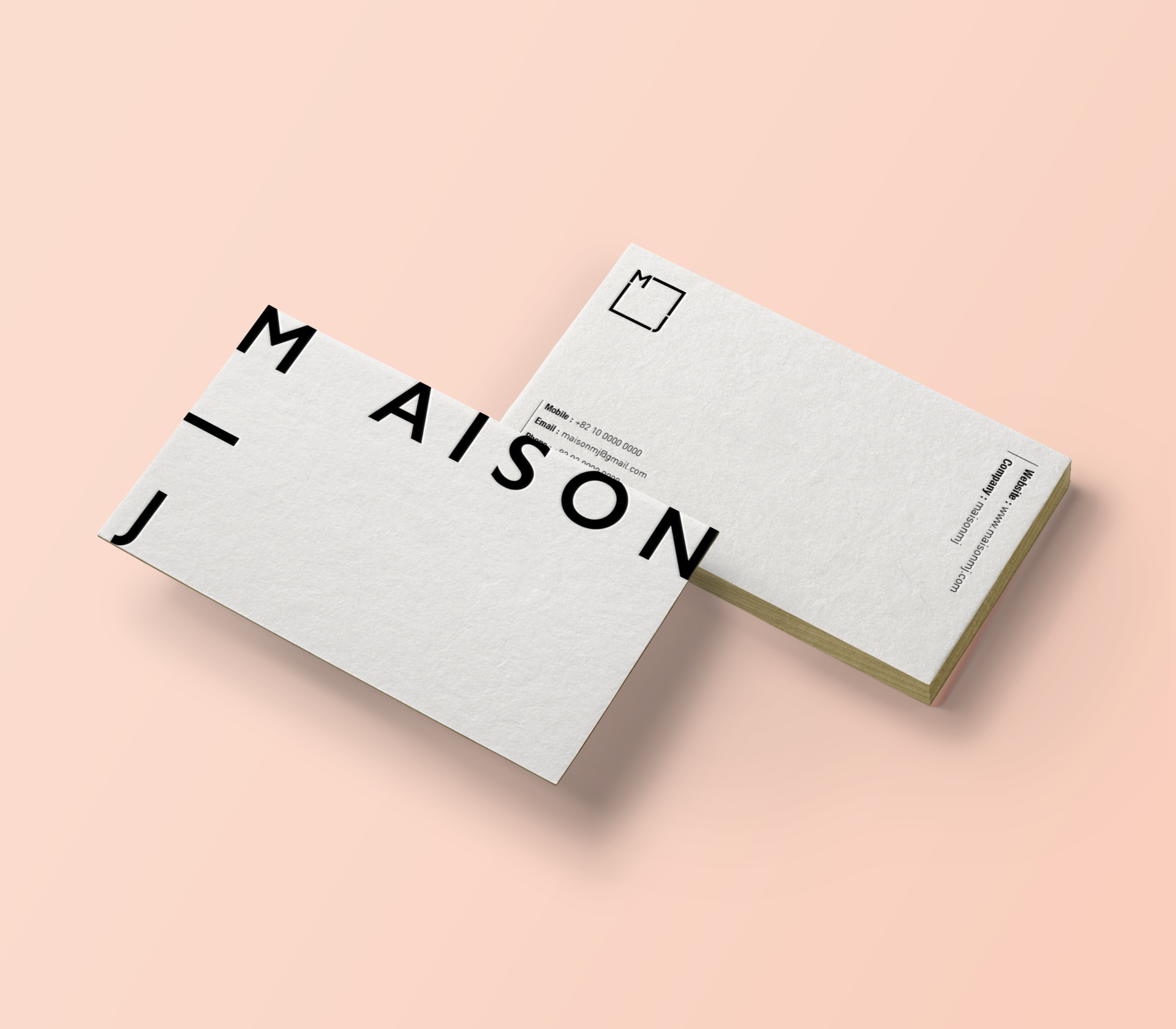 MAISON MJ / Identity Design