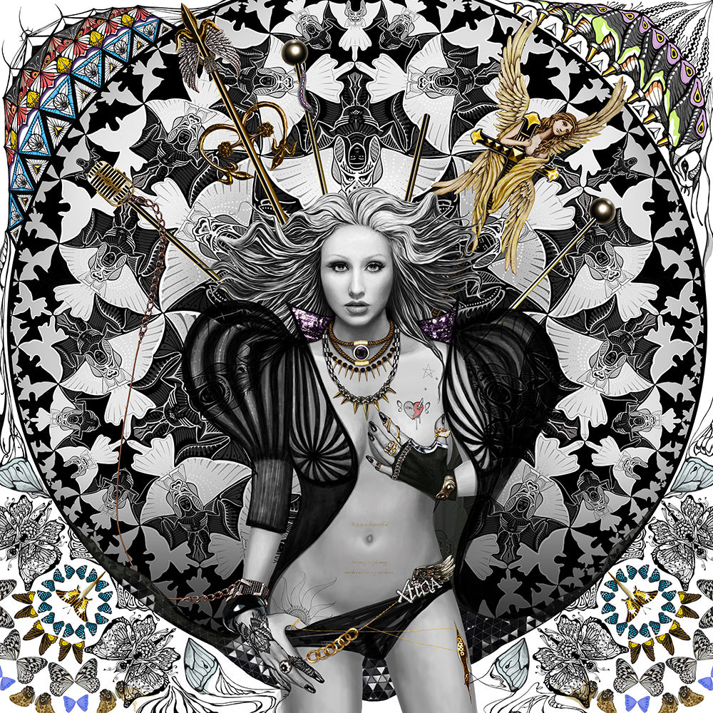 Fighter 2013 Digital painting 1X1M