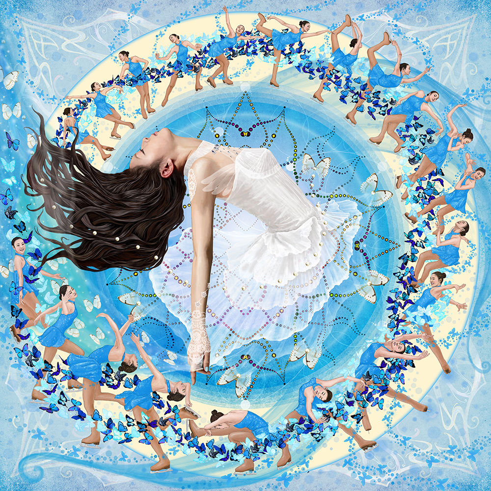 Juliet 2013 Digital painting 1MX1M
