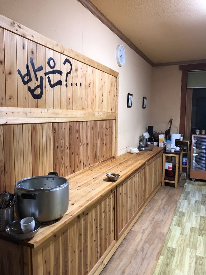 배식대