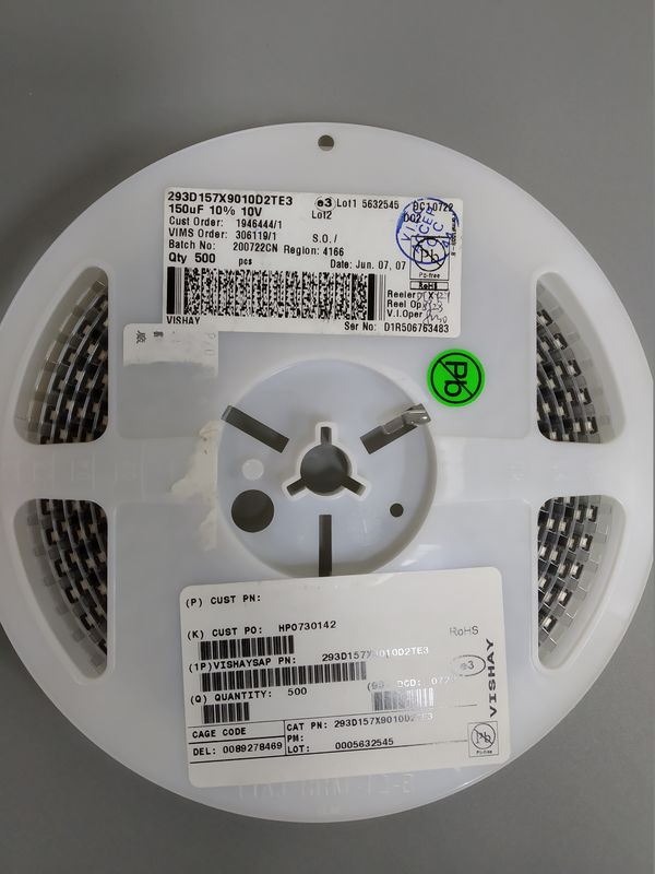 VISHAY 탄탈 D Size, VISHAY TANTAL D Size, Capacitor, 케페시터, 비쉐이