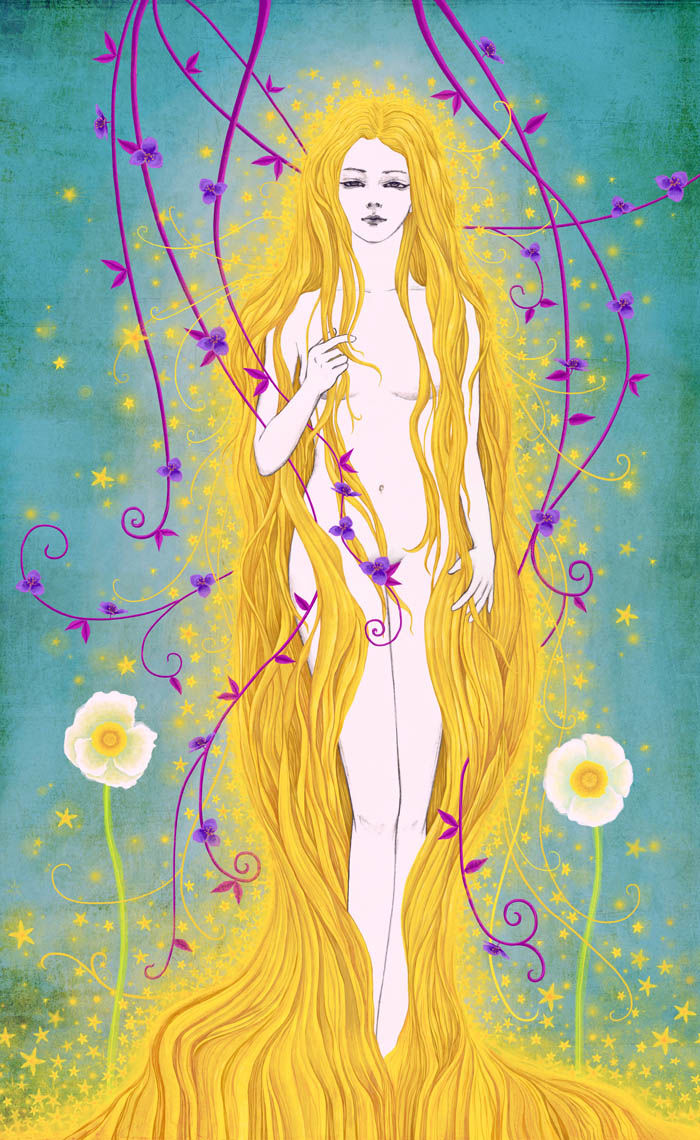 Let me in  2012  Digital Painting 50x86.3Cm