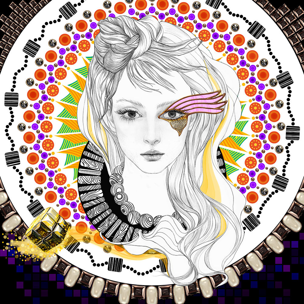 Two-Zero 2012  Digital Painting 50x50Cm
