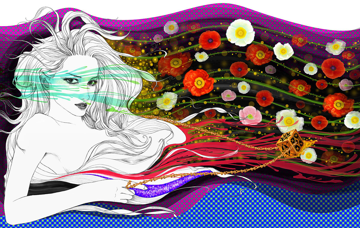 Two-Zero 2012  Digital Painting 52x33Cm