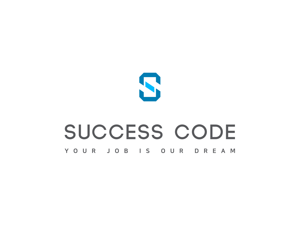 SUCCESS CODE 석세스 코드 - 심볼 이니셜형 로고 : 디자인스튜디오엠의 포트폴리오