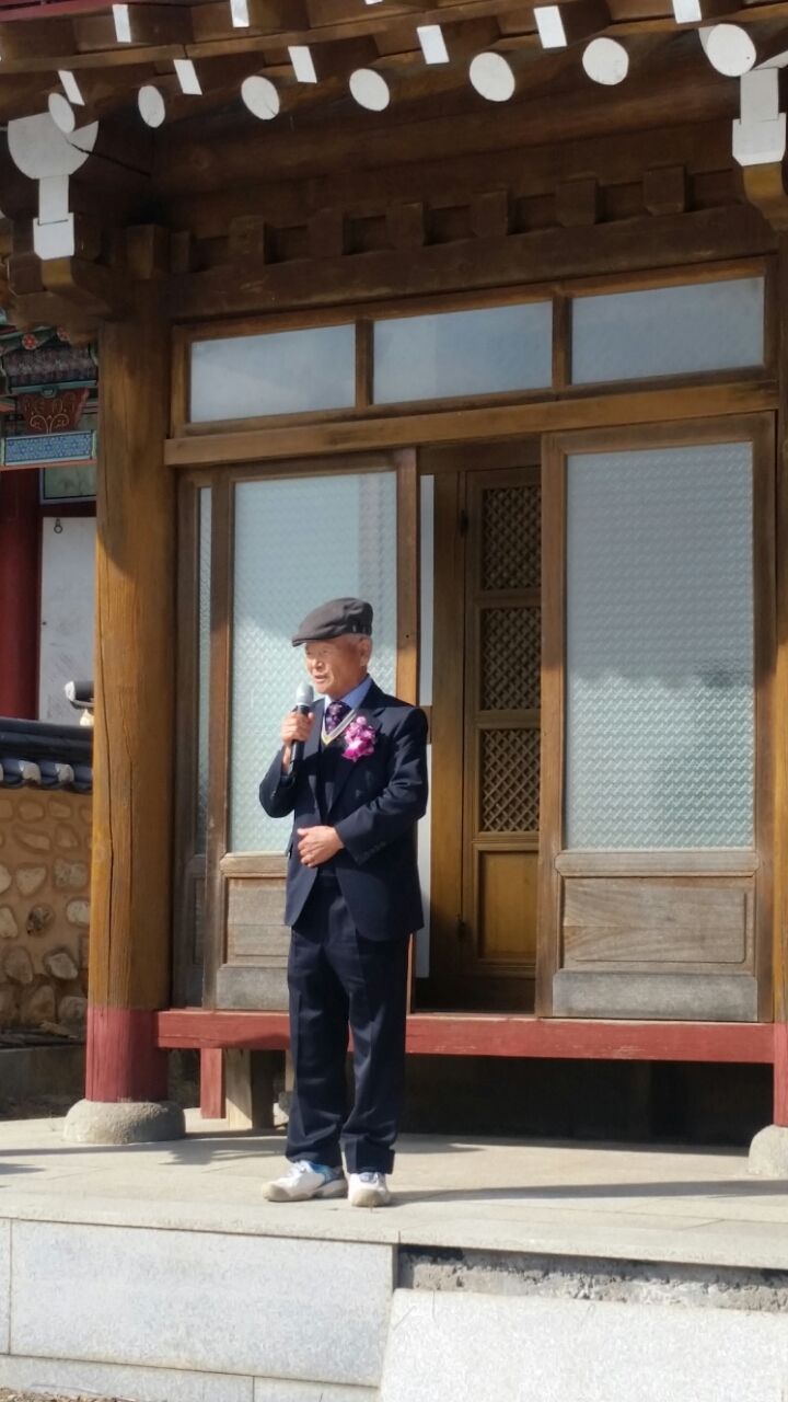 제2대 진환회장님의 이임사