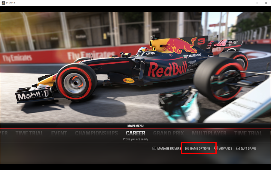 [Console] F1 2017 : MotionHouse