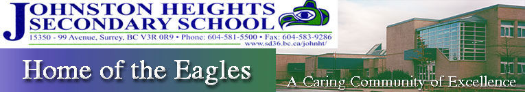 Johnston Heights Secondary : 성주유학