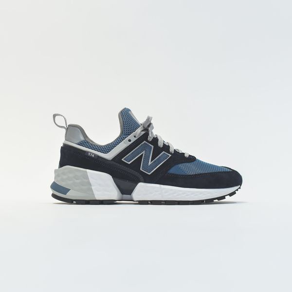 뉴발란스 MS574V2 다크 네이비 : 센스오브뉴욕 PREMIUM ONE: 뉴발란스 574 블랙 그레이프 맨즈 스니커 new