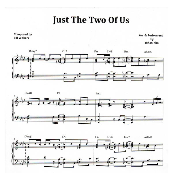 Just The Two Of Us sheet music for flute solo (PDF-interactive)