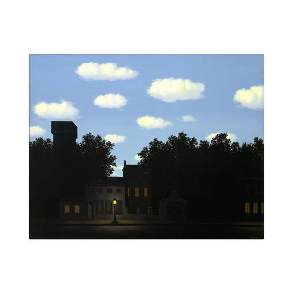 The Empire of Light II, 1950 - Rene Magritte(르네 마그리트) : 비롯 / BIROT