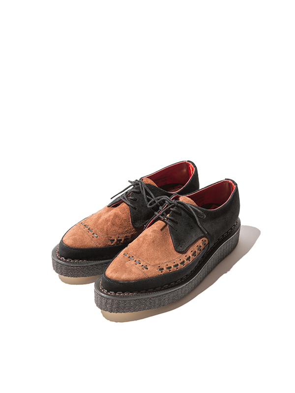 Lewis Leathers X George Cox Creeper Brown : HIDE/AND/RIDE