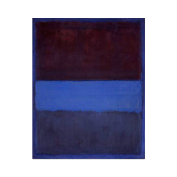 No. 61 (Rust and Blue), 1953 - Mark Rothko(마크 로스코) : 비롯