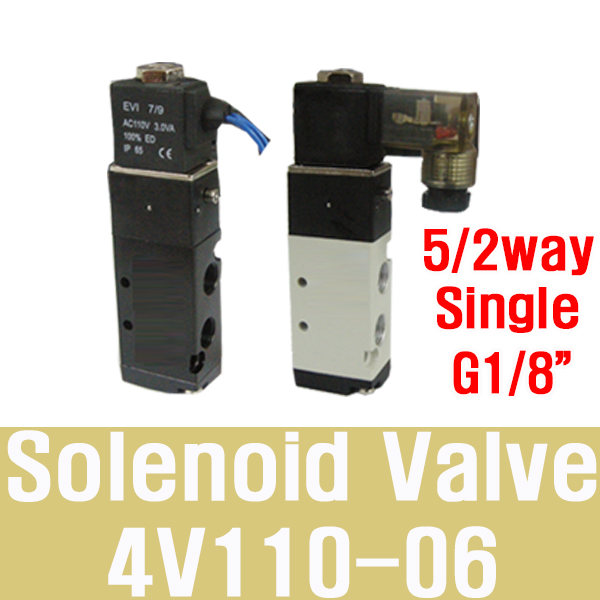 4V110 4V120 4V130 3V 3A (5/2way)AIR Solenoid Valve (3/2way) Pneumatic ...