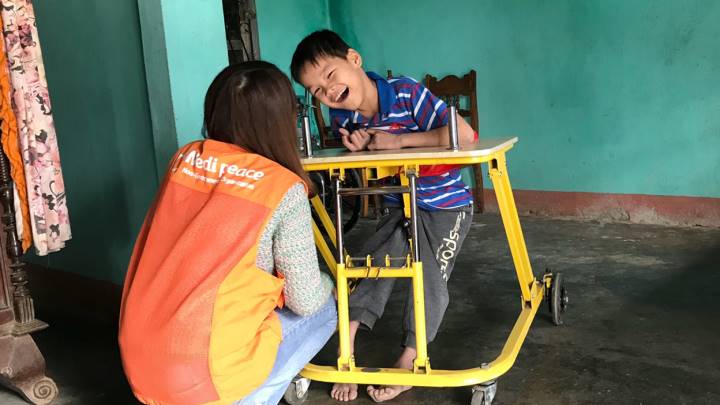 캠페인 후기] 베트남 꽝찌성 장애아동 이동보조기구 지원 캠페인 후기 : 메디피스는 지구촌 주치의입니다