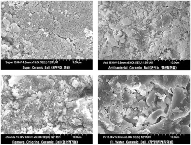 Biocera Balls surface