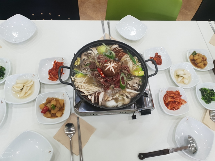 소고기버섯전골