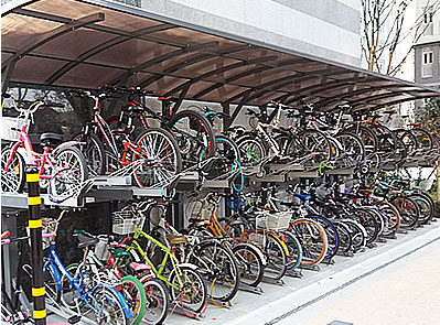 2nd-stage bicycle storage(Awning)