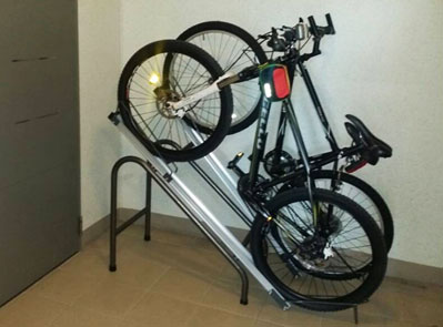 Indoor bicycle storage