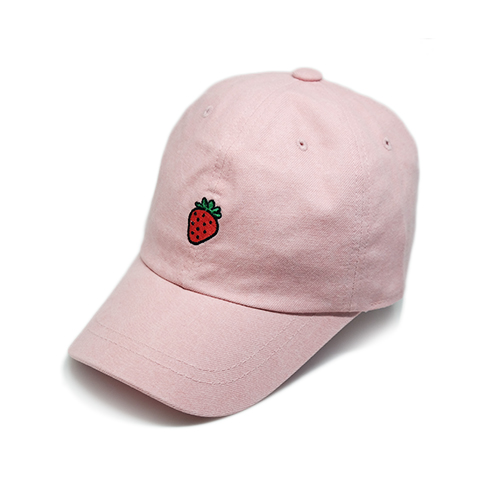 strawberry pink cap