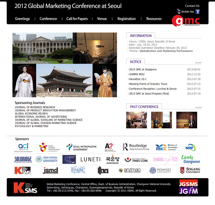 2012 Global Marketing Conference at Seoul