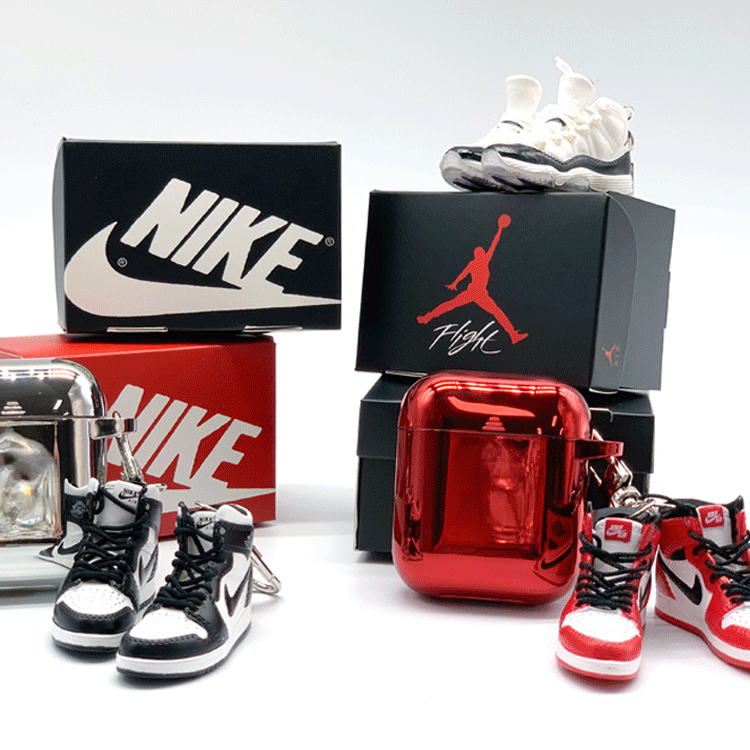 신상추가)Nike 나이키 조던 운동화 에어팟 키링 신발박스+키링 / 키링 단품 : 핸드폰 악세사리 쇼핑몰