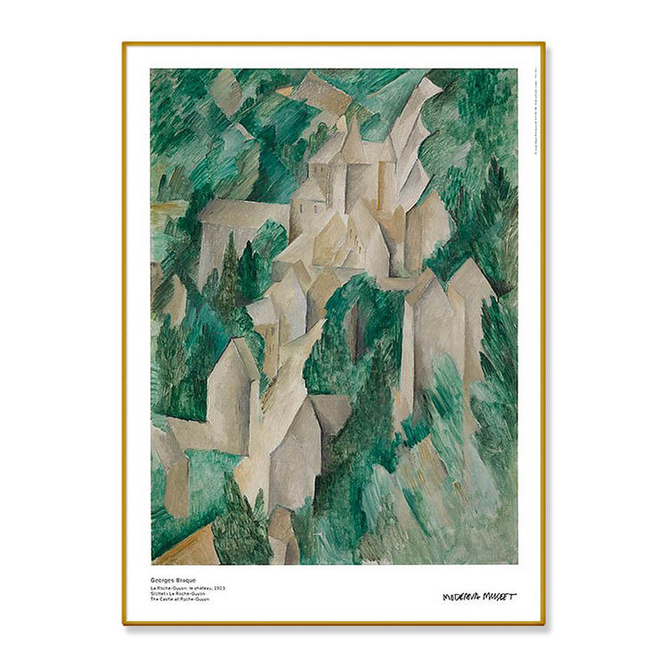 조르주 브라크 Braque The Castle at RocheGuyon, 1909 (액자 포함) JARI