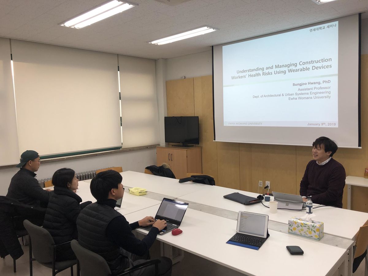 Dr. Sungjoo Hwang Seminar : Activity