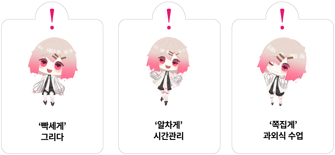 고득점 칸만화 특강 애니벅스 주말집중반