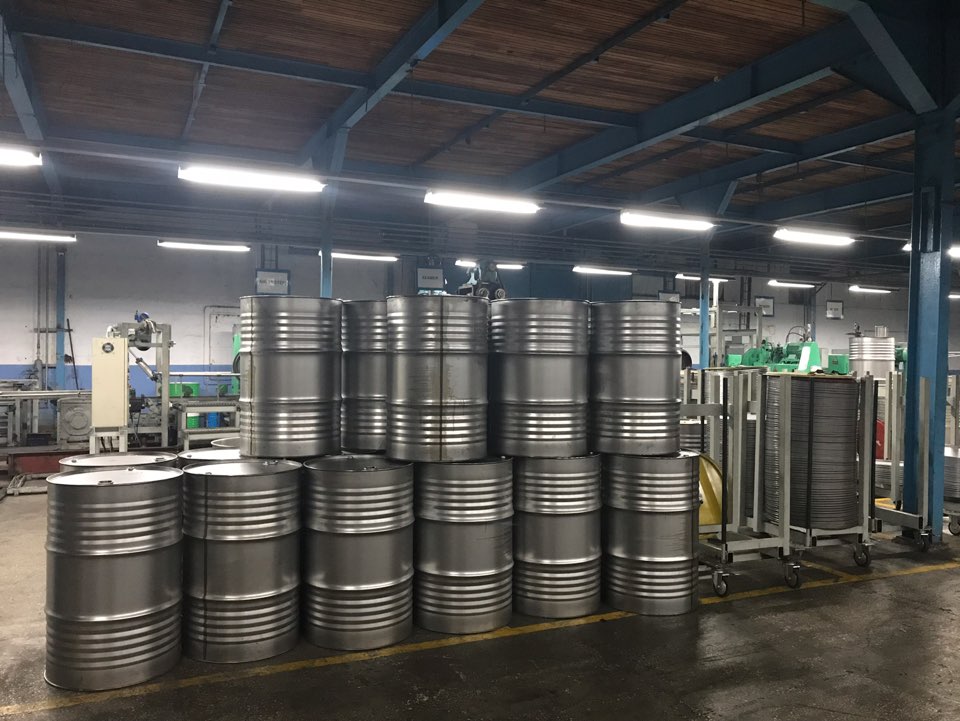 Inside coating drums
