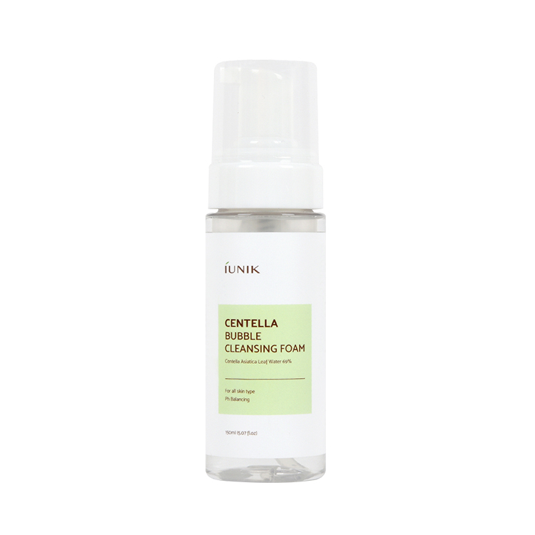 iUNIK] Centella Bubble Cleansing Foam 150ml : iUNIK