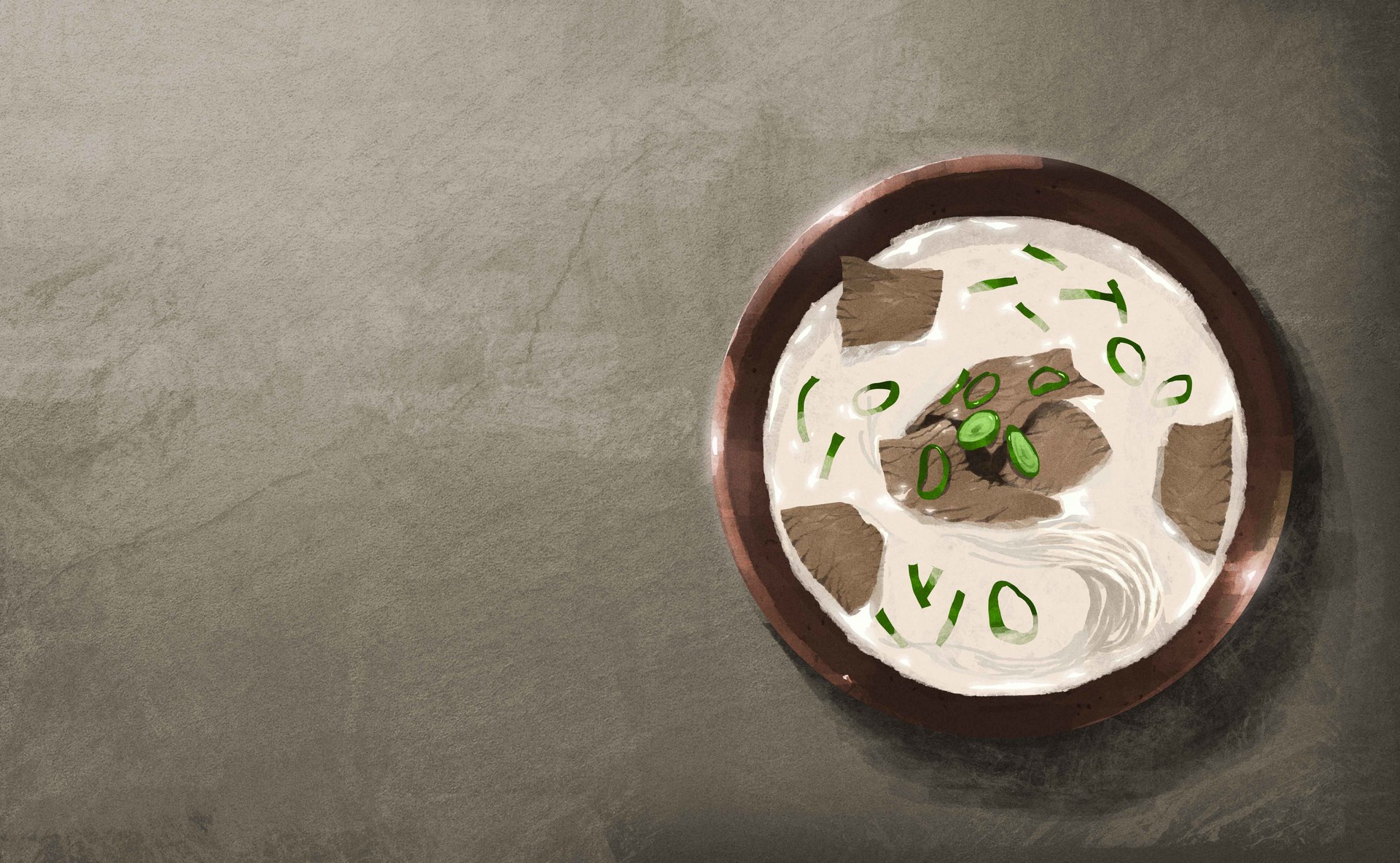 순대 모둠고기 육수