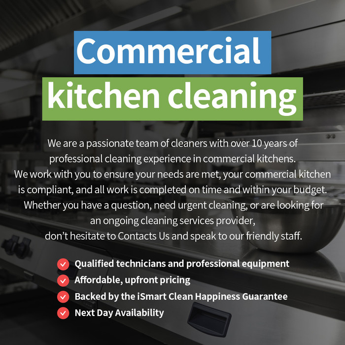Commercial Kitchen Cleaning Service Sydney Ismartclean