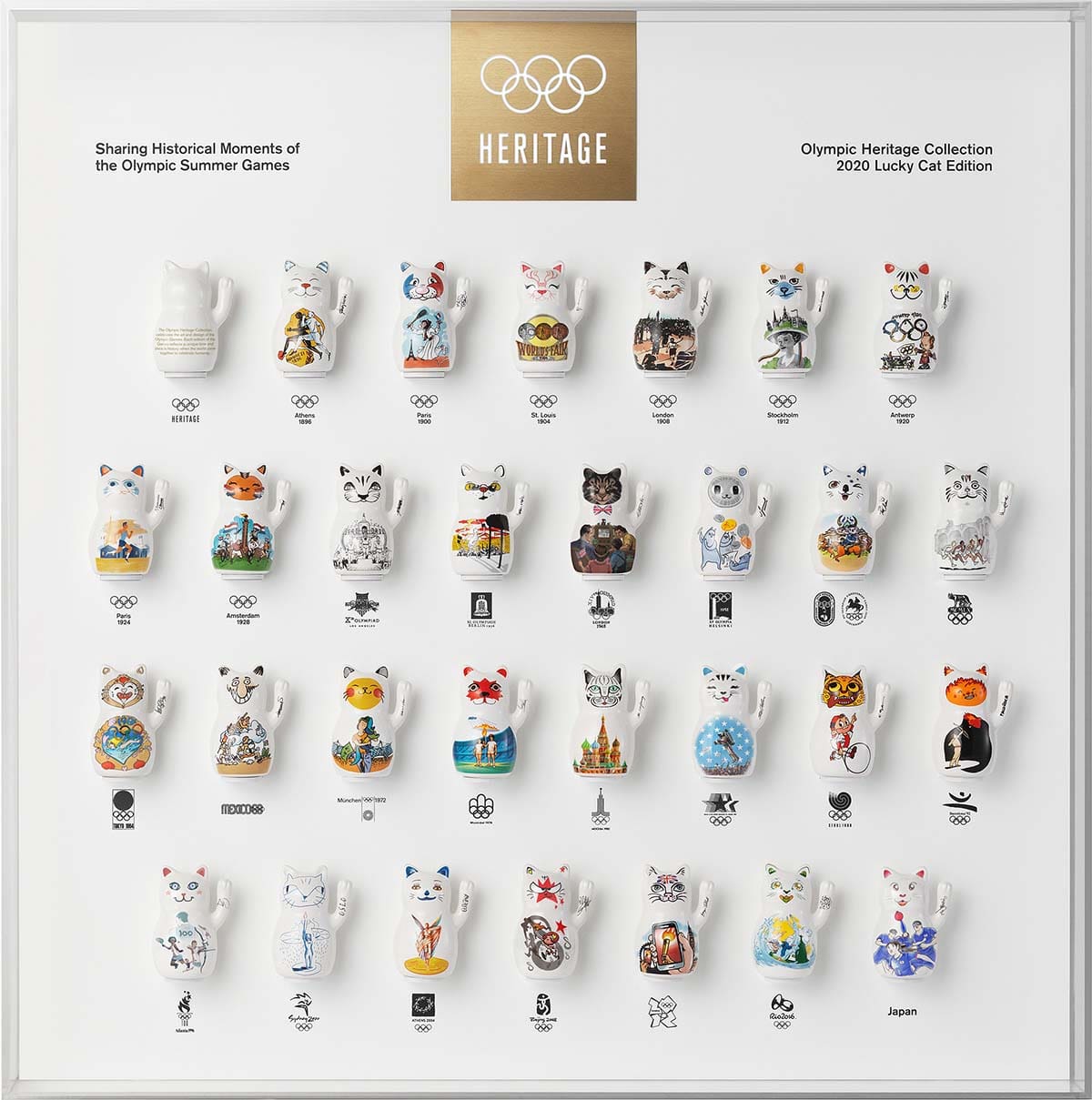 オリンピック 招き猫 ラッキーキャット 東京2020