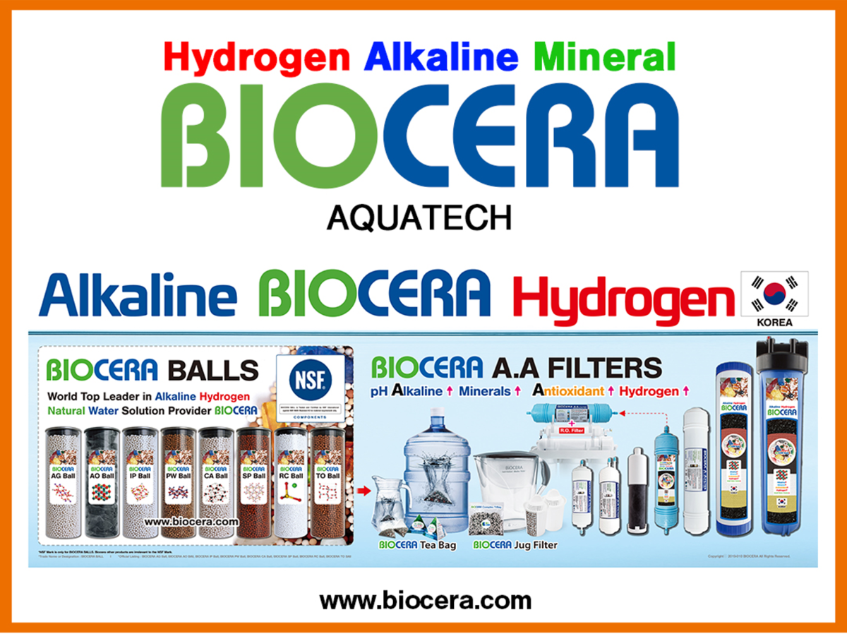 Biocera at Aquatech Amsterdam : Antioxidant Hydrogen Alkaline Healthy ...