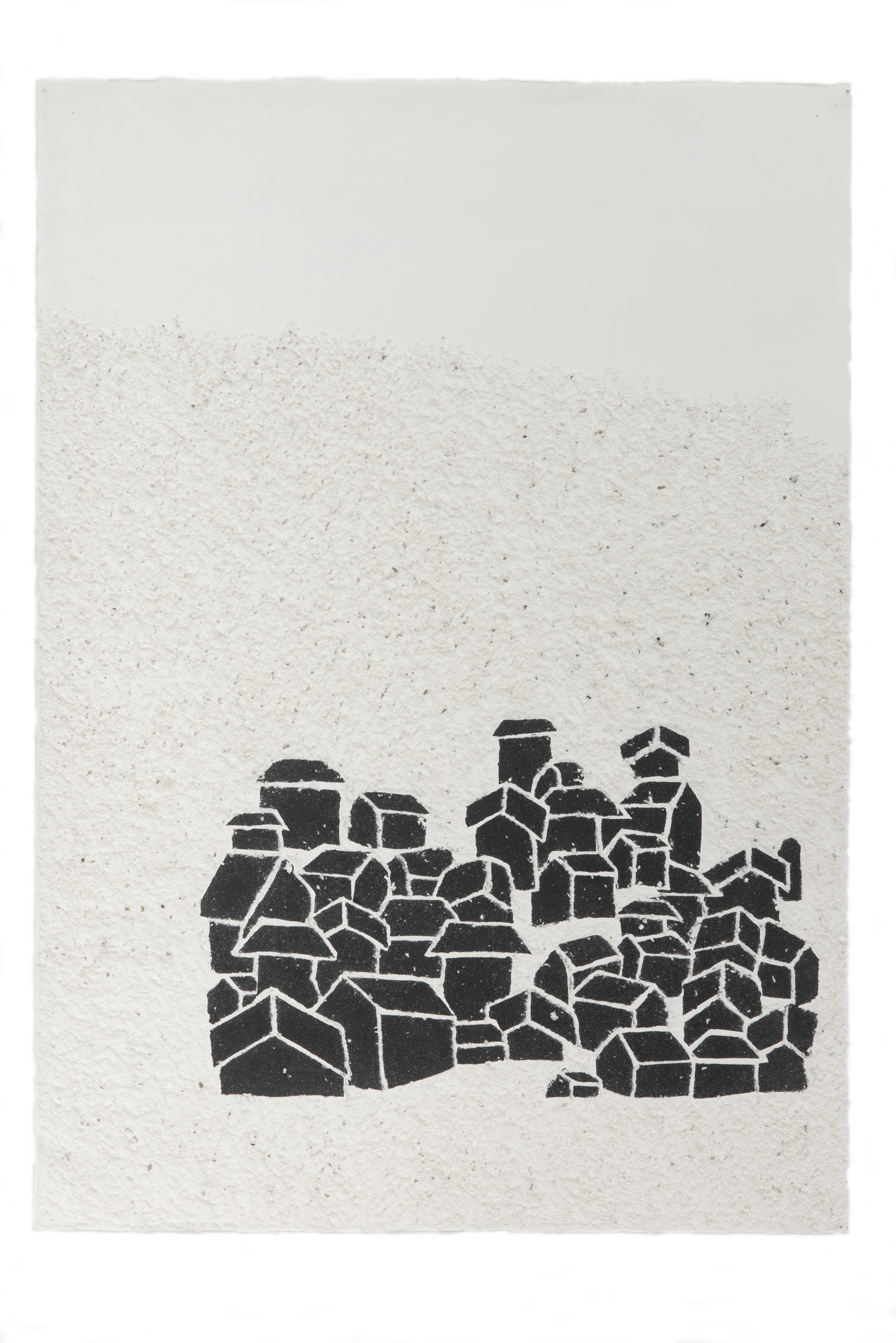 Labor & Effectiveness, Acrylic on paper, 53×78cm, 2018